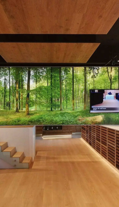 Schauraum Innen Front